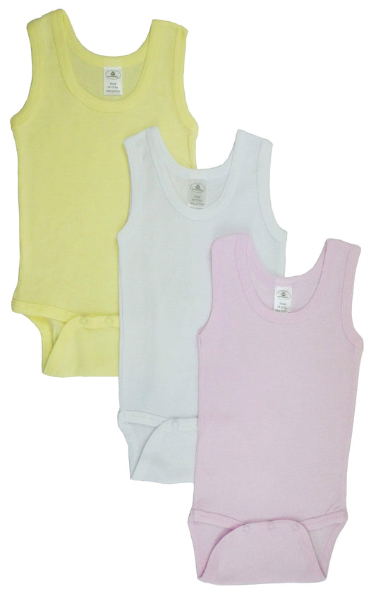 Girls Tank Top Onezies (Pack of 3) - Kaislee's Boutique