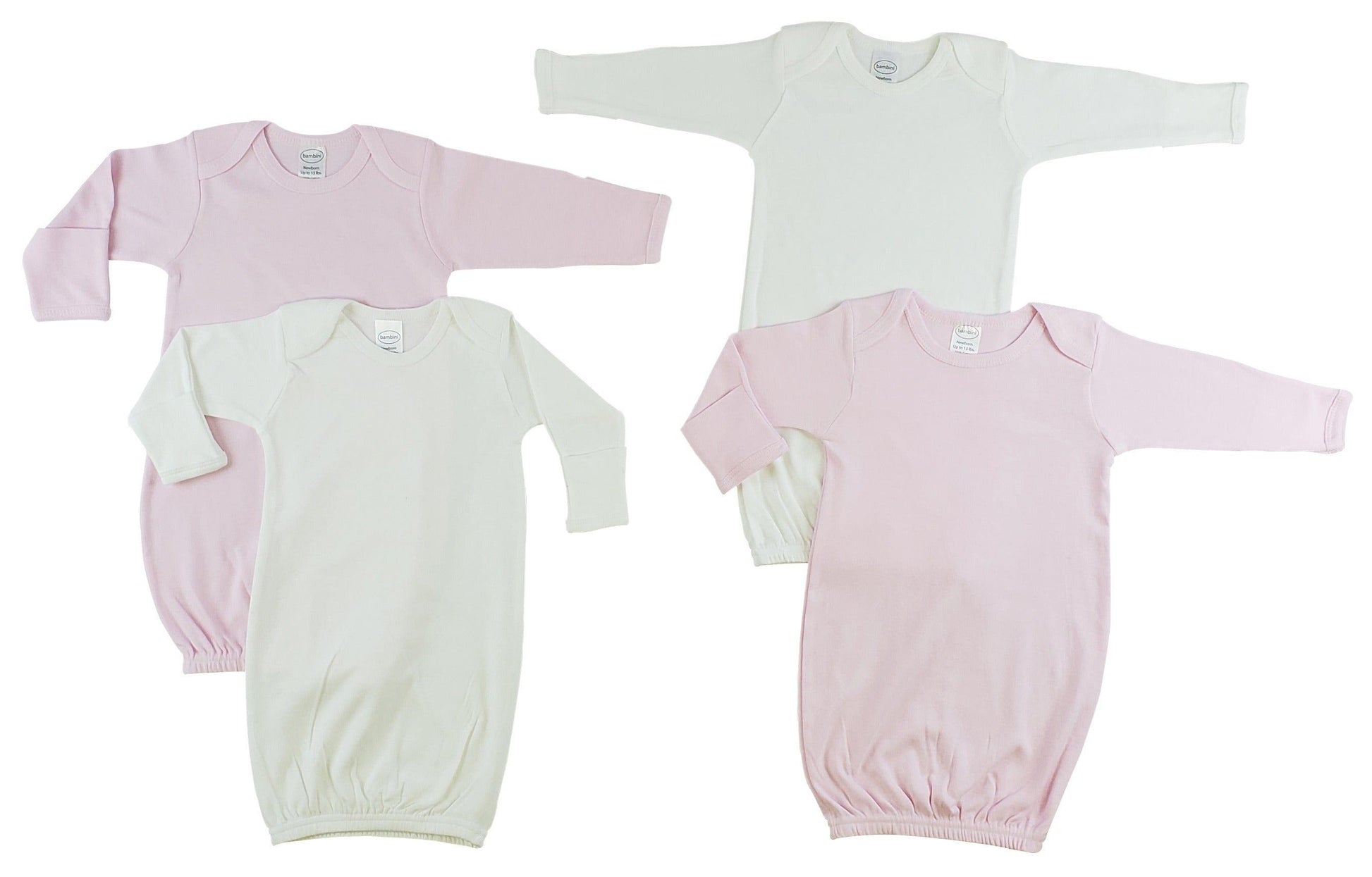 Infant Gowns - 4 Pack - Kaislee's Boutique