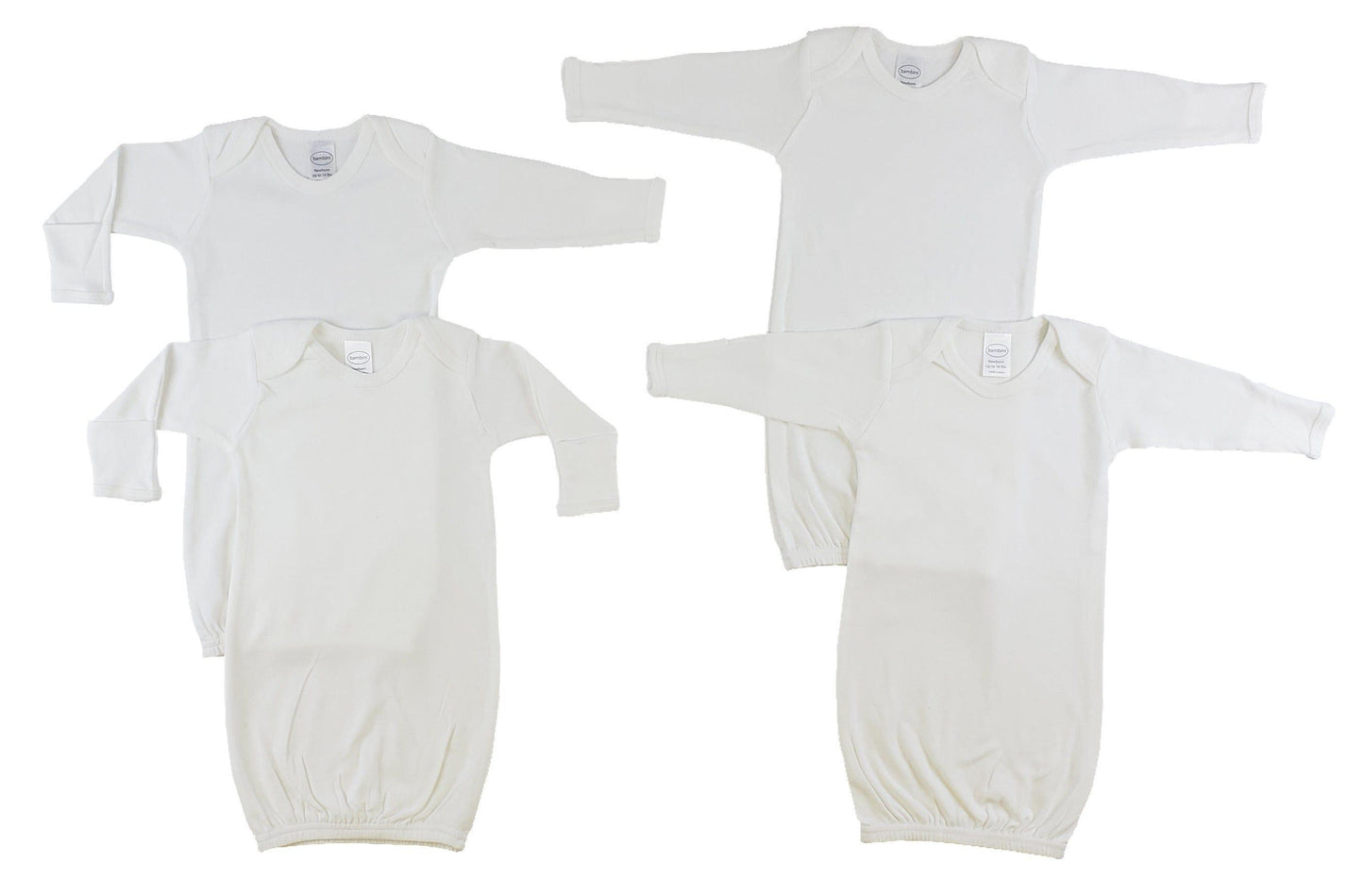 Infant Gowns - 4 Pack - Kaislee's Boutique