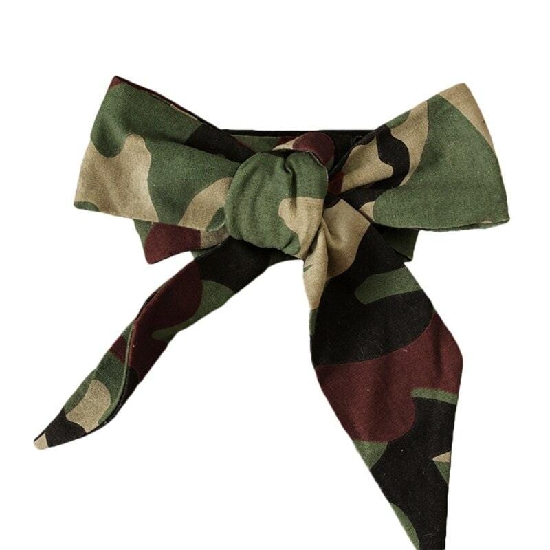 Infant/Baby Long Sleeve Camouflage Sleeper with Headband - Kaislee's Boutique