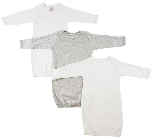 Newborn Baby 3 pc Gown Set - Kaislee's Boutique