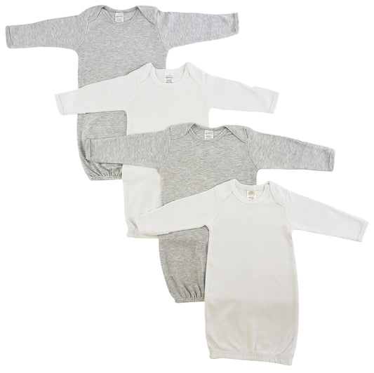 Newborn Baby 4 pc Gown Set - Kaislee's Boutique