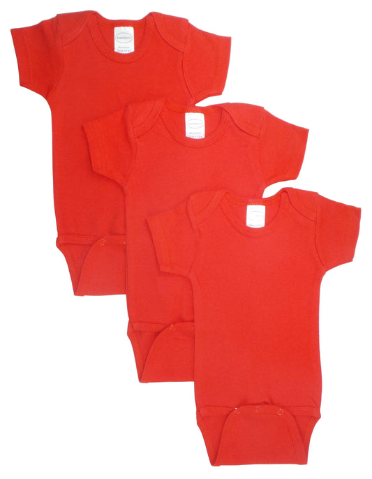 Red Bodysuit Onezies (Pack of 3) - Kaislee's Boutique