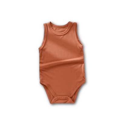 Sleeveless Ribbed Cotton Tank Top Bodysuit - Kaislee's Boutique