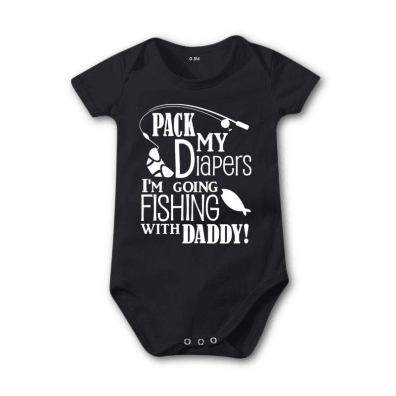 Fishing With Daddy Bodysuit - Kaislee's Boutique