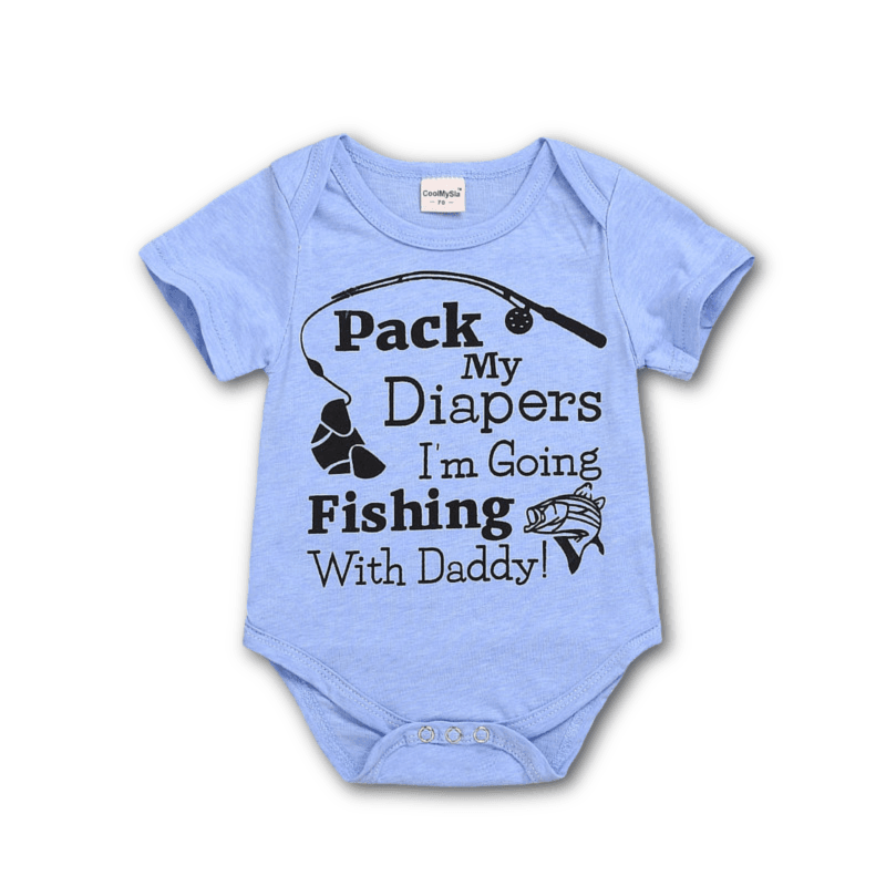 Fishing With Daddy Bodysuit - Kaislee's Boutique