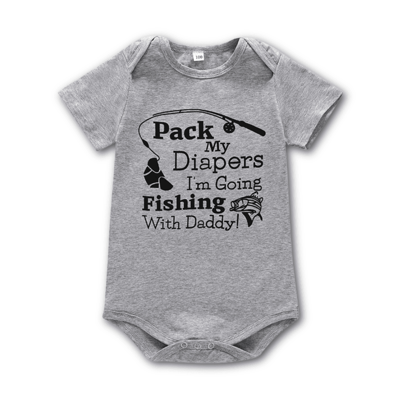 Fishing With Daddy Bodysuit - Kaislee's Boutique