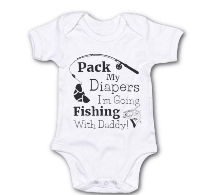 Fishing With Daddy Bodysuit - Kaislee's Boutique