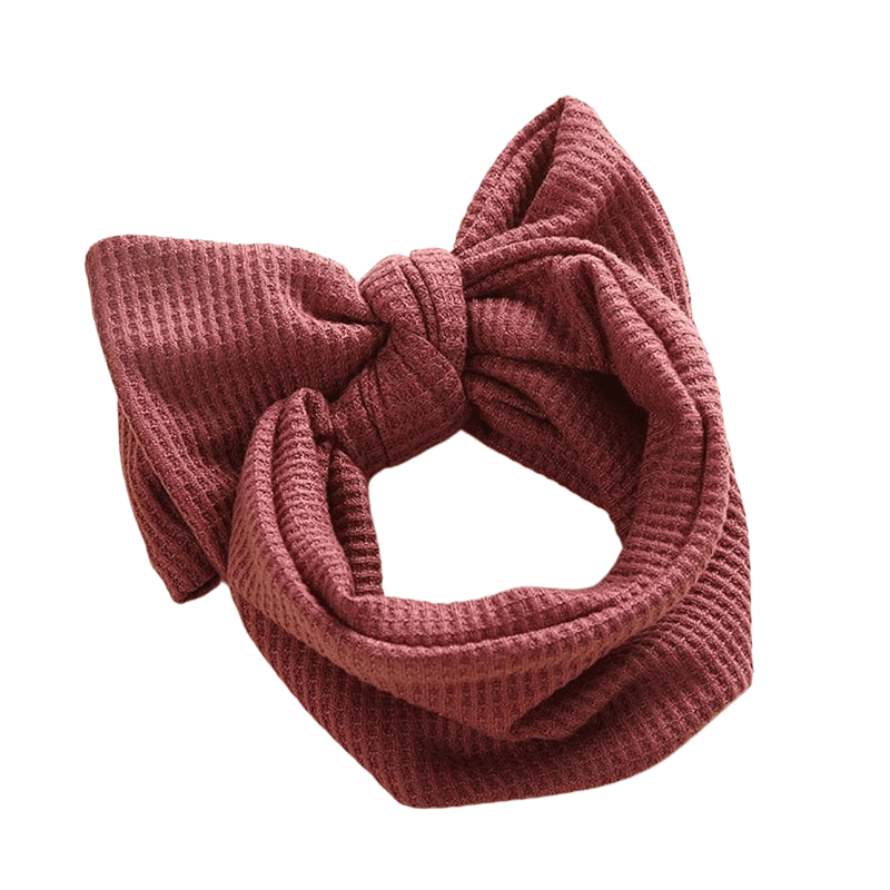 Baby Girl Bowknot Stretch Headband - Kaislee's Boutique