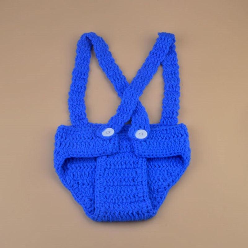 Super Mario Brothers Crocheted Newborn Photo Outfit - Kaislee's Boutique