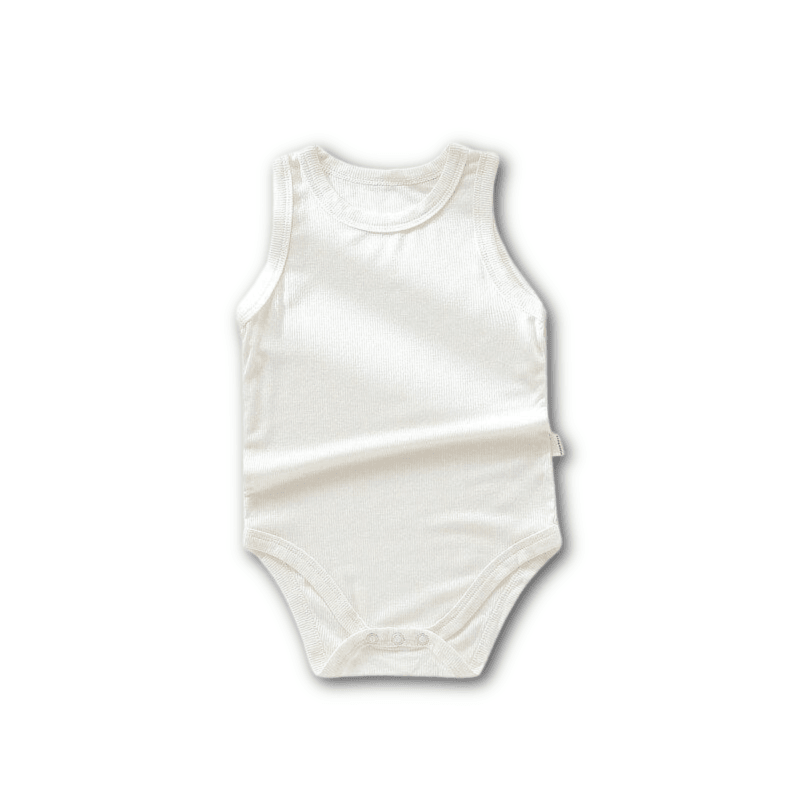 Sleeveless Ribbed Cotton Tank Top Bodysuit - Kaislee's Boutique